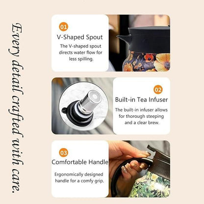 Insulation Pitcher - Vacuum Kettle Portable Hot Water/Teapot (800ml)